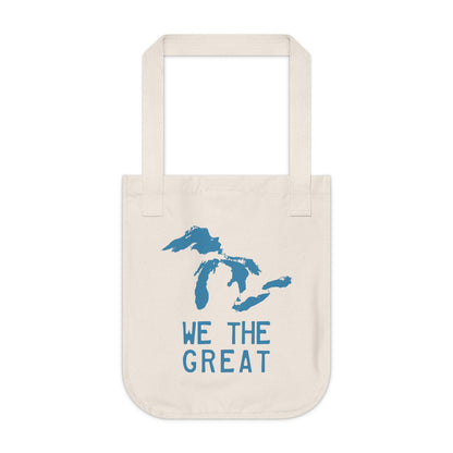 Great Lakes 'We The Great' Heavy Tote | Traverse Blue