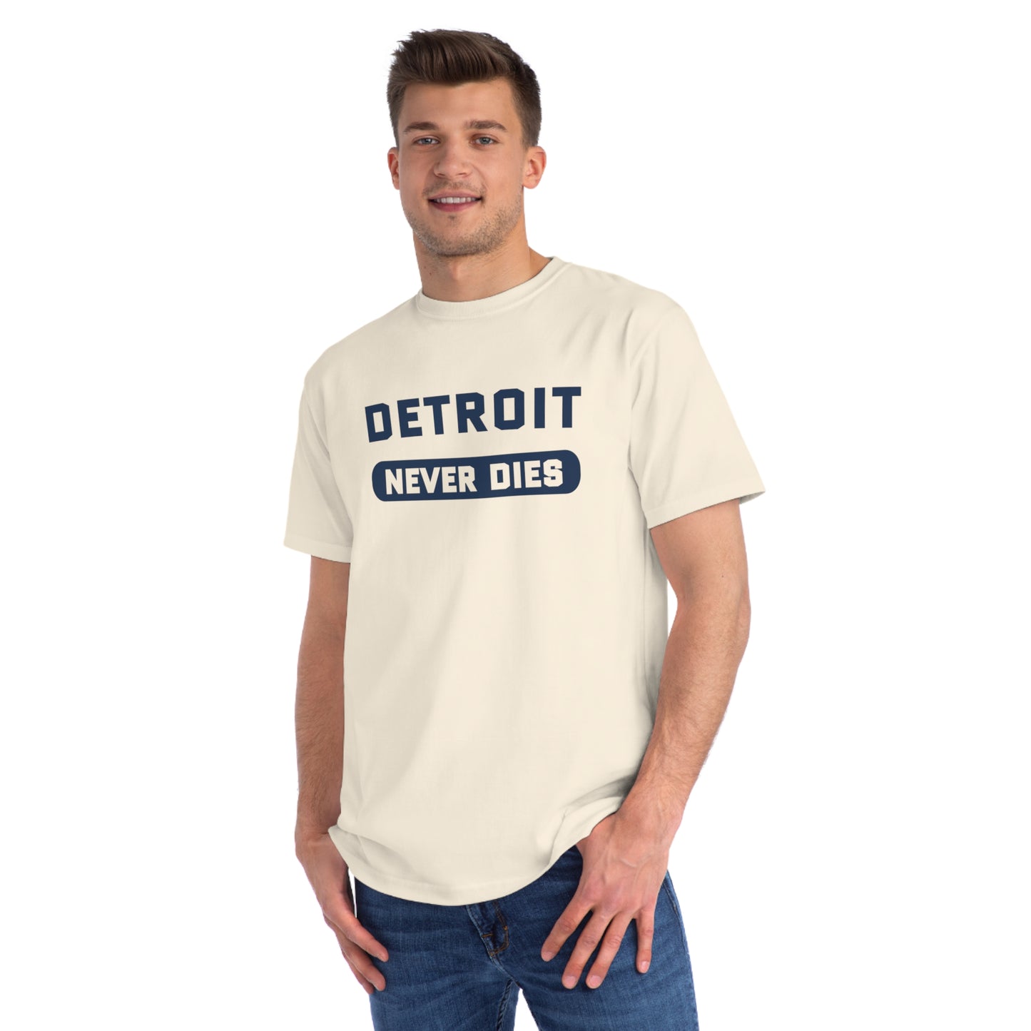 'Detroit Never Dies' T-Shirt | Unisex Organic