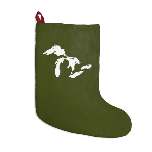 Great Lakes Christmas Stocking | Army Green