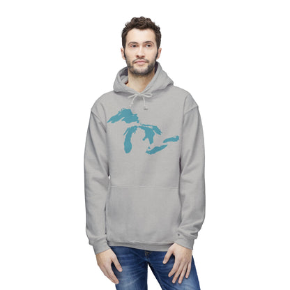 Great Lakes Ultrapremium Hoodie | Made in USA - Huron Blue