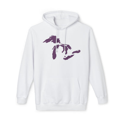 Great Lakes Ultrapremium Hoodie | Made in USA - Plum