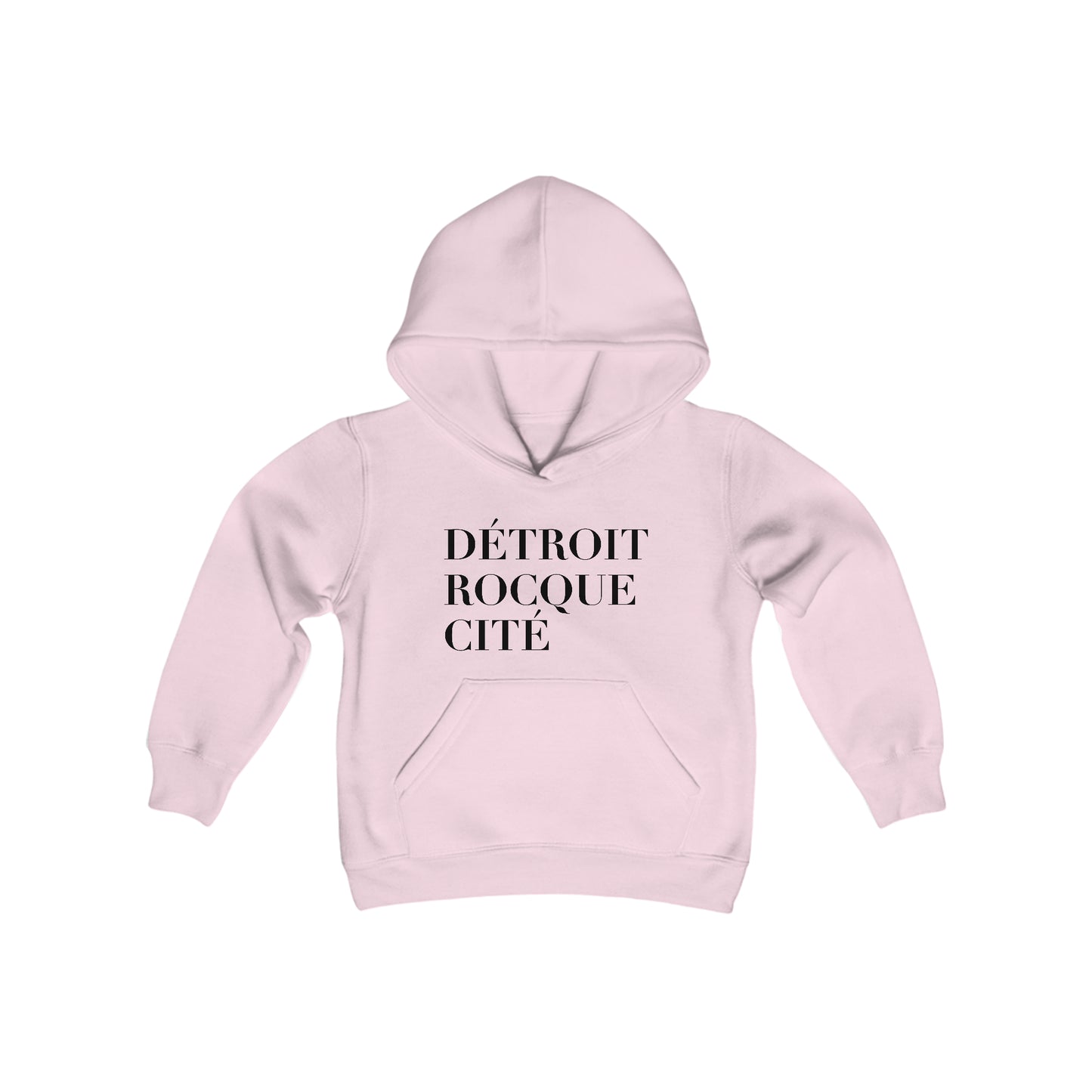 'Détroit Rocque Cité' Hoodie | Unisex Youth