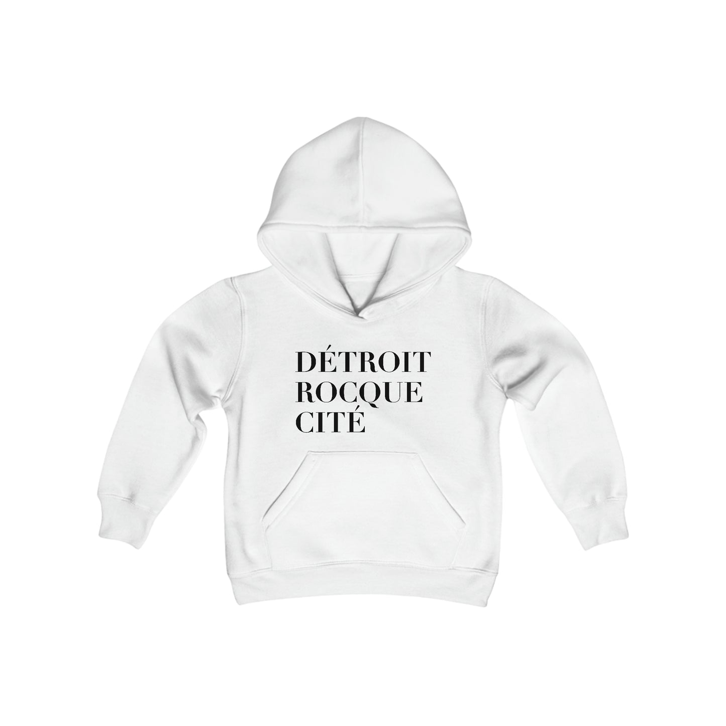 'Détroit Rocque Cité' Hoodie | Unisex Youth