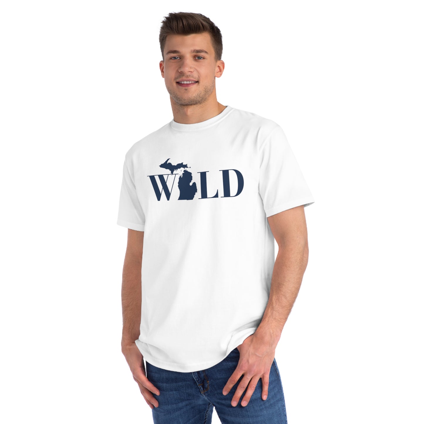 Michigan 'Wild' T-Shirt (Didone Font) | Organic Unisex