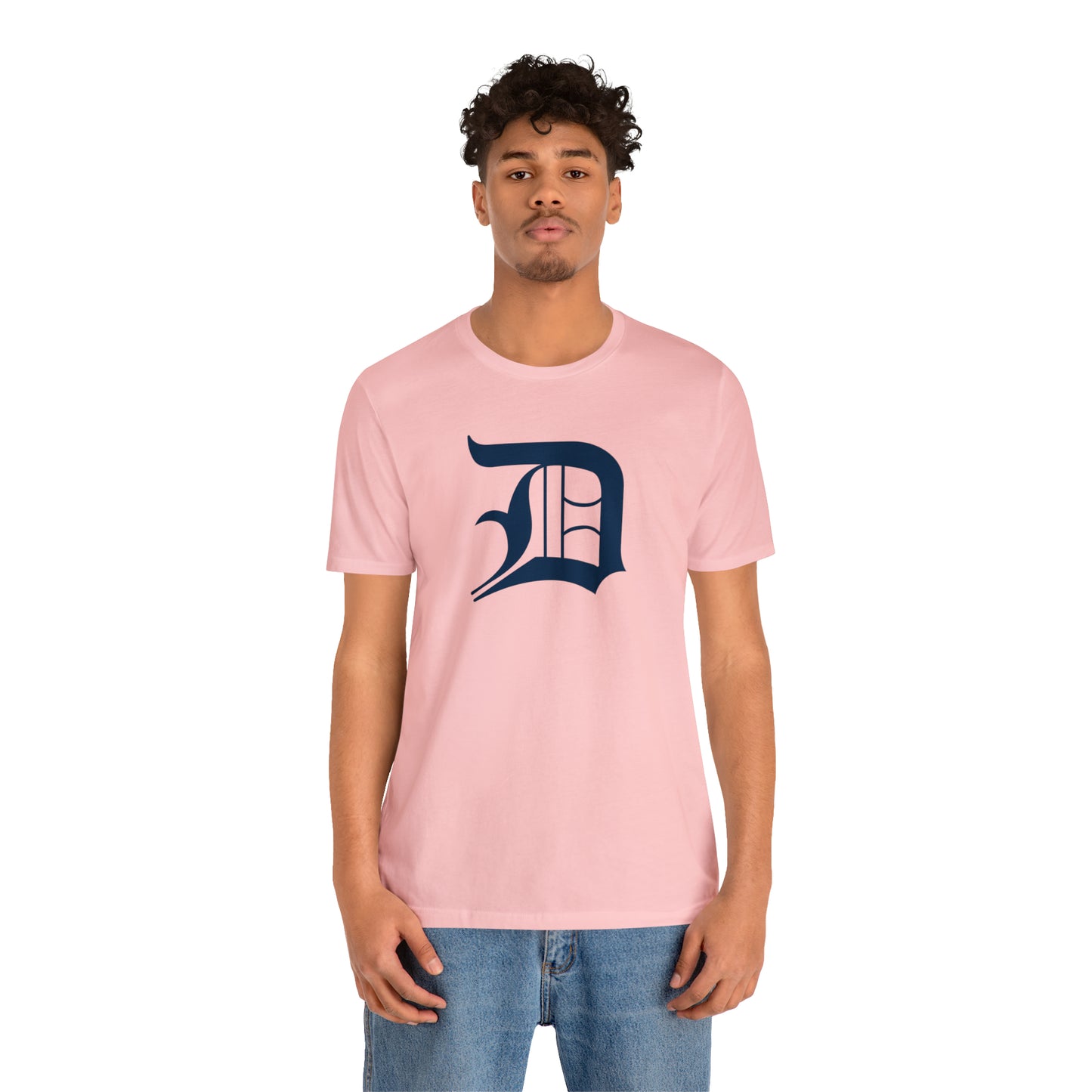 Detroit 'Old English D' T-Shirt | Unisex Standard