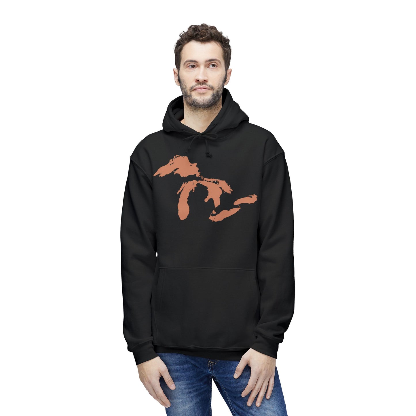 Great Lakes Ultrapremium Hoodie | Made in USA - Copper