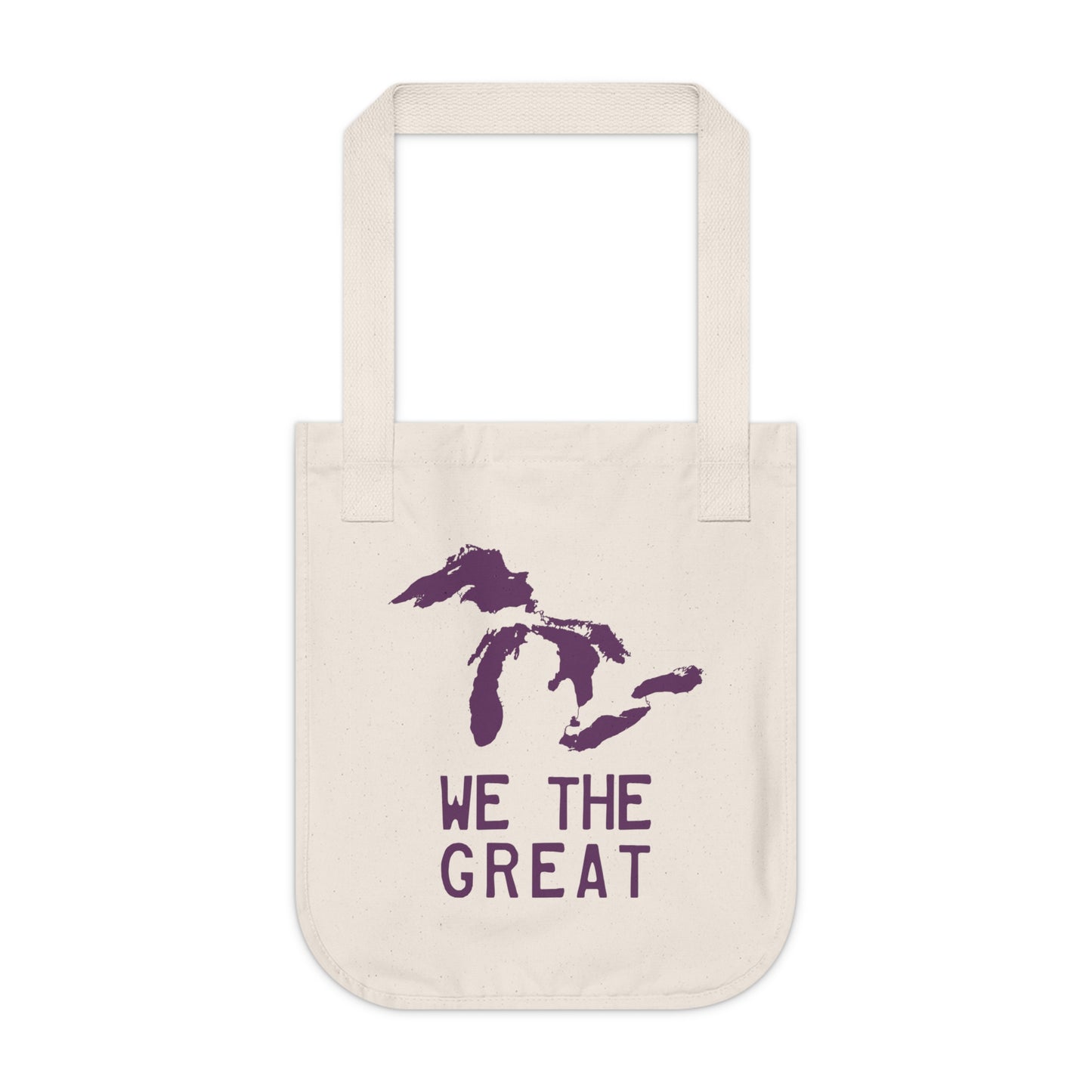 Great Lakes 'We The Great' Heavy Tote | Plum