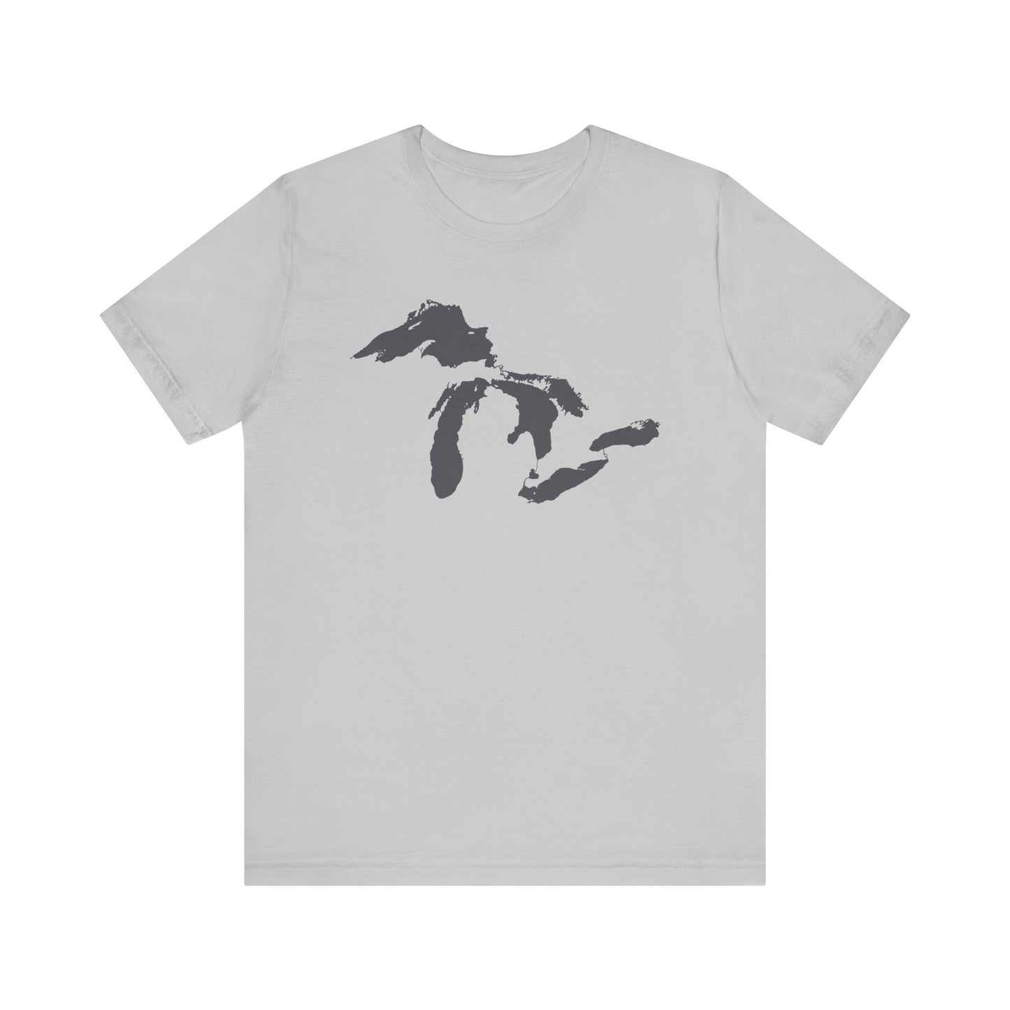 Great Lakes T-Shirt | Unisex Standard - Iron Ore Grey