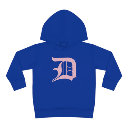 Detroit 'Old English D' Hoodie (Pink) | Unisex Toddler