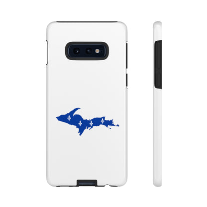 Michigan Upper Peninsula Tough Phone Case (w/ UP Quebec Flag Outline) | Samsung & Pixel Android