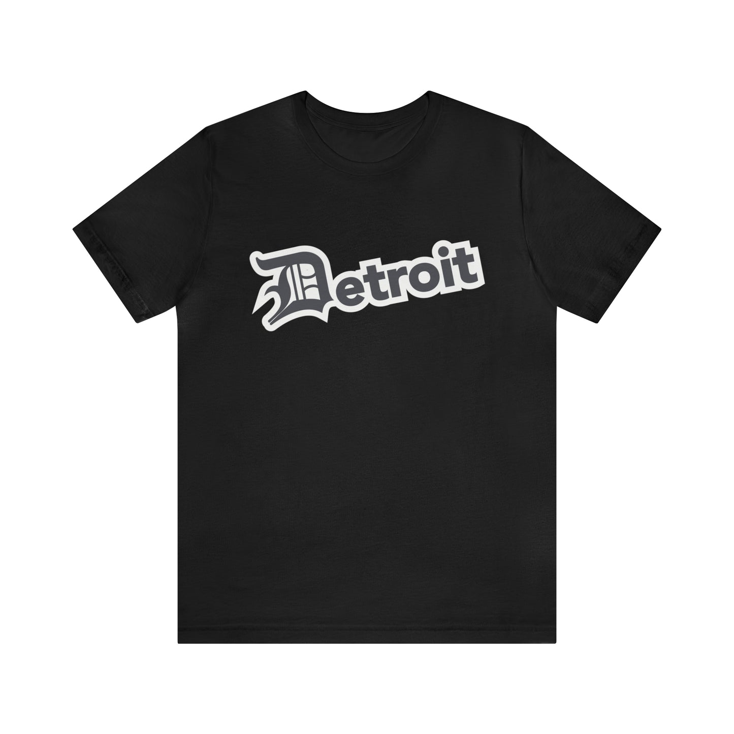 'Detroit' T-Shirt (Iron Ore Grey w/ Old English 'D') | Unisex Standard