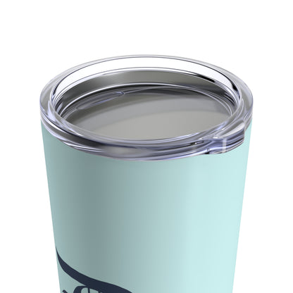 Detroit 'Old English D' Tumbler | Cyan - 20oz