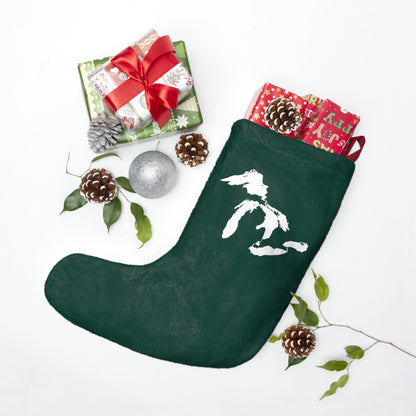 Great Lakes Christmas Stocking | Laconic Green