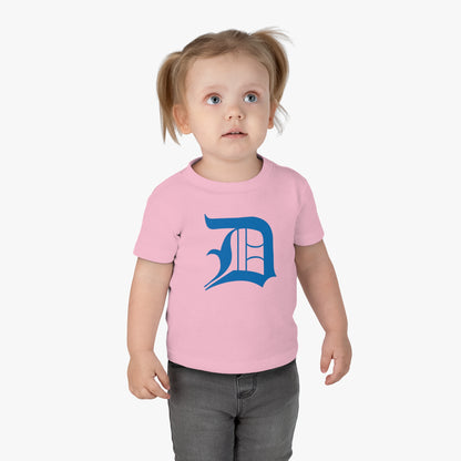 Detroit 'Old English D' Infant T-Shirt (Azure) | Short Sleeve