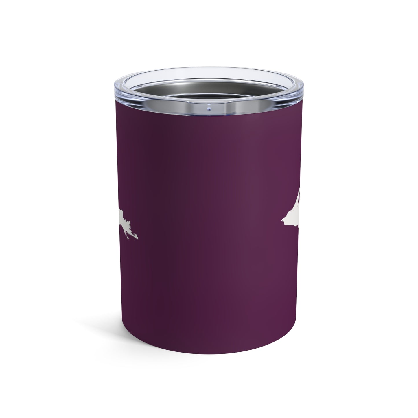 Michigan Upper Peninsula Tumbler (w/ UP Outline) | Tyrian Purple - 10oz