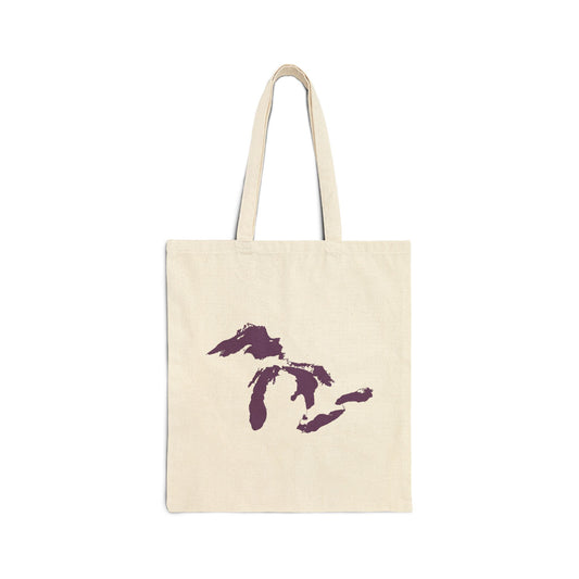 Great Lakes Light Tote Bag (Plum)