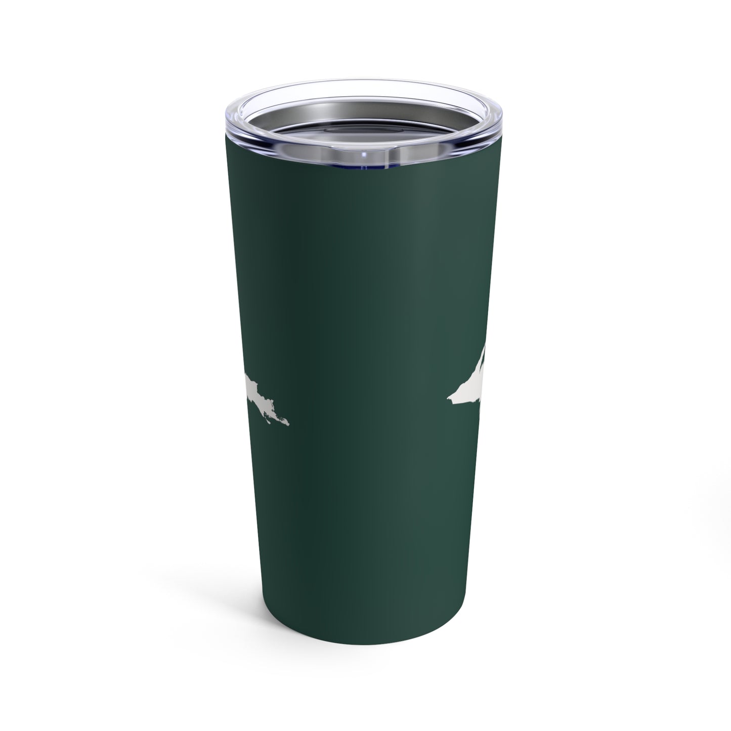 Michigan Upper Peninsula Tumbler (w/ UP Outline) | Laconic Green - 20oz