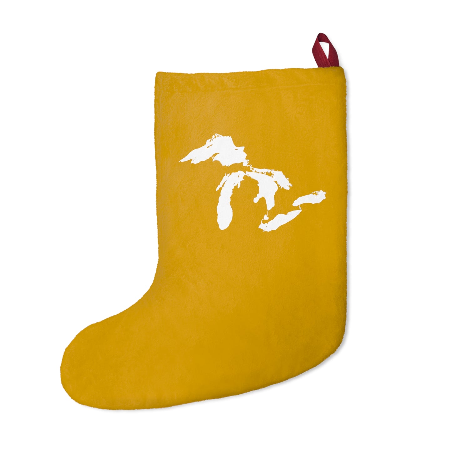 Great Lakes Christmas Stocking | Gold