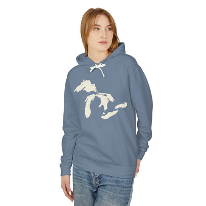 Great Lakes Lightweight Hoodie | Ivory White