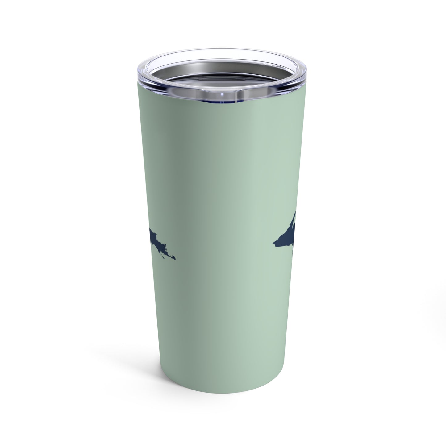 Michigan Upper Peninsula Tumbler (w/ UP Outline) | Sea Green - 20oz