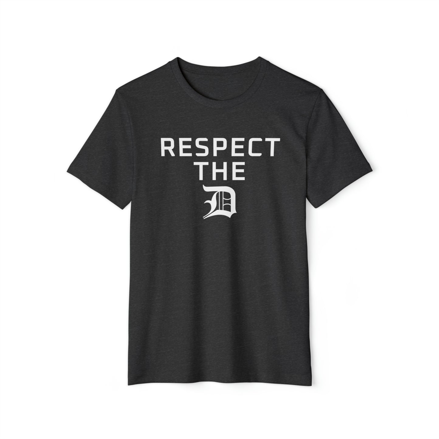 Detroit 'Respect The D' T-Shirt | Unisex Recycled Organic