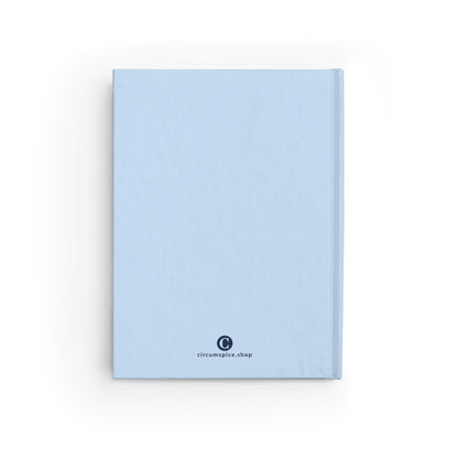 Michigan Upper Peninsula Blank Sketchbook (w/ UP Outline) | Light Blue