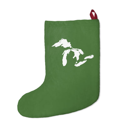 Great Lakes Christmas Stocking | Pine Green