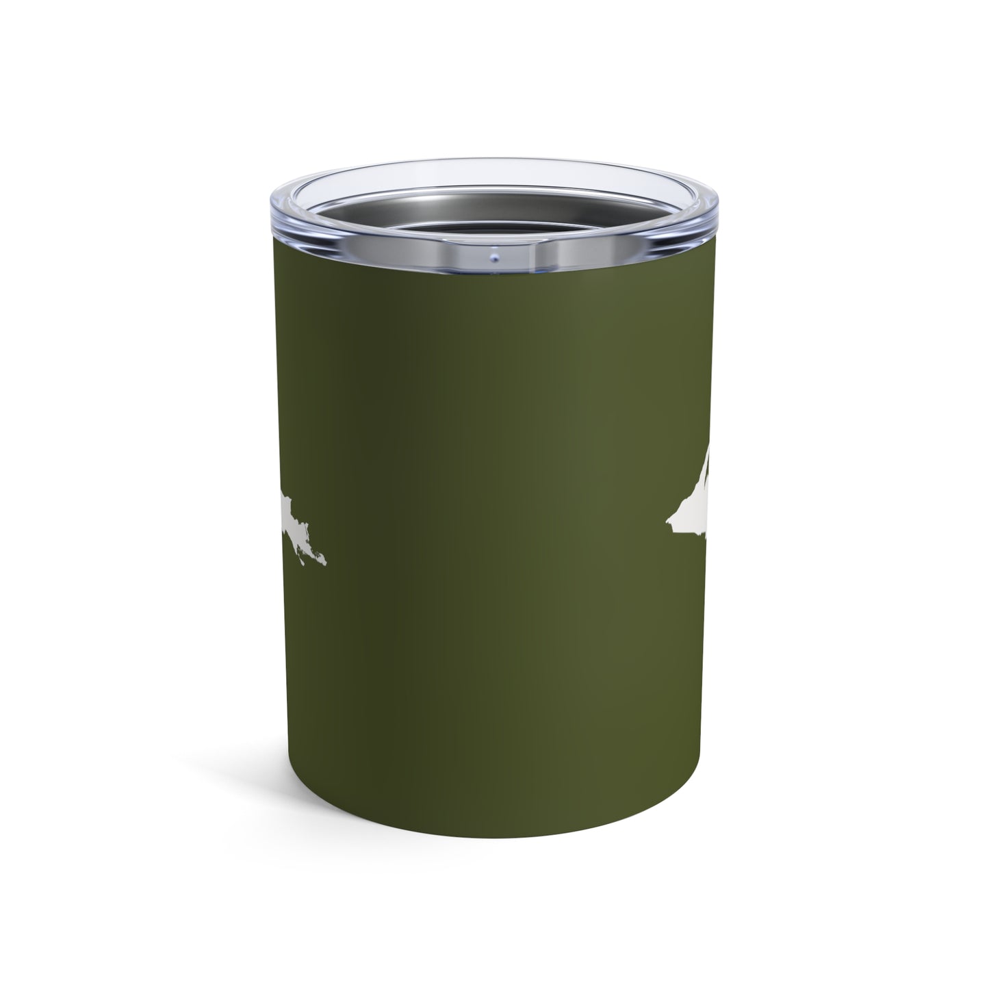 Michigan Upper Peninsula Tumbler (w/ UP Outline) | Army Green - 10oz