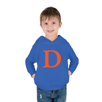 Detroit 'Old French D' Hoodie (Maple Leaf Orange) | Unisex Toddler