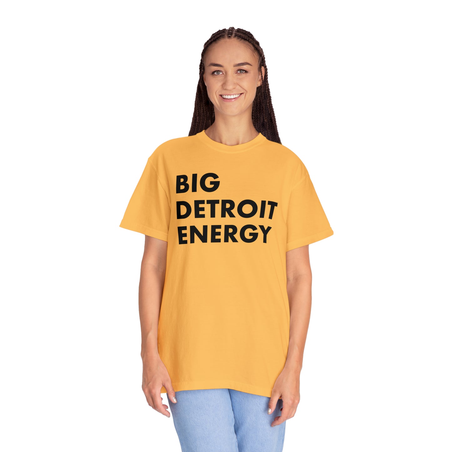 'Big Detroit Energy' T-Shirt | Unisex Garment-Dyed