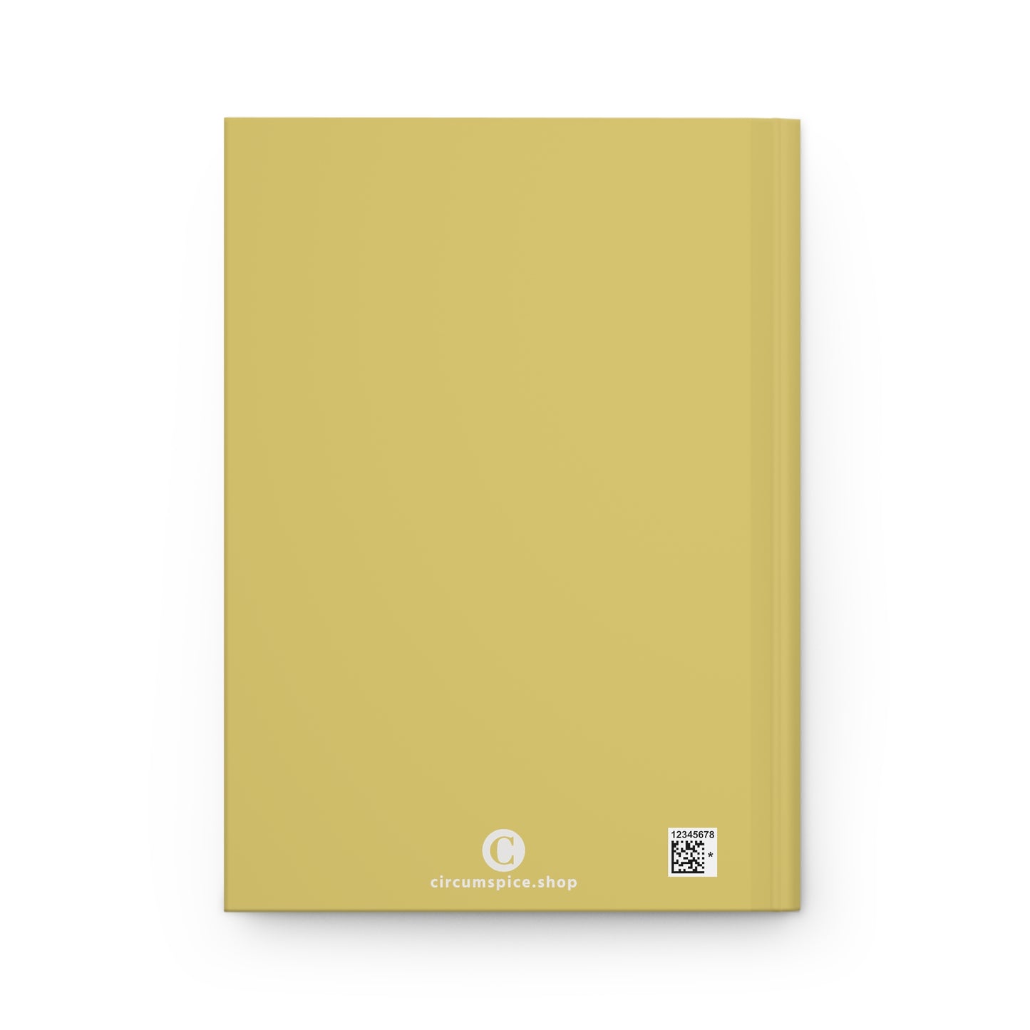 Michigan Upper Peninsula Hardcover Journal (Plum Yellow w/ Plum Outline) | Ruled - 150pgs