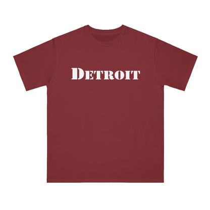 'Detroit' T-Shirt (Military Font) | Unisex Organic