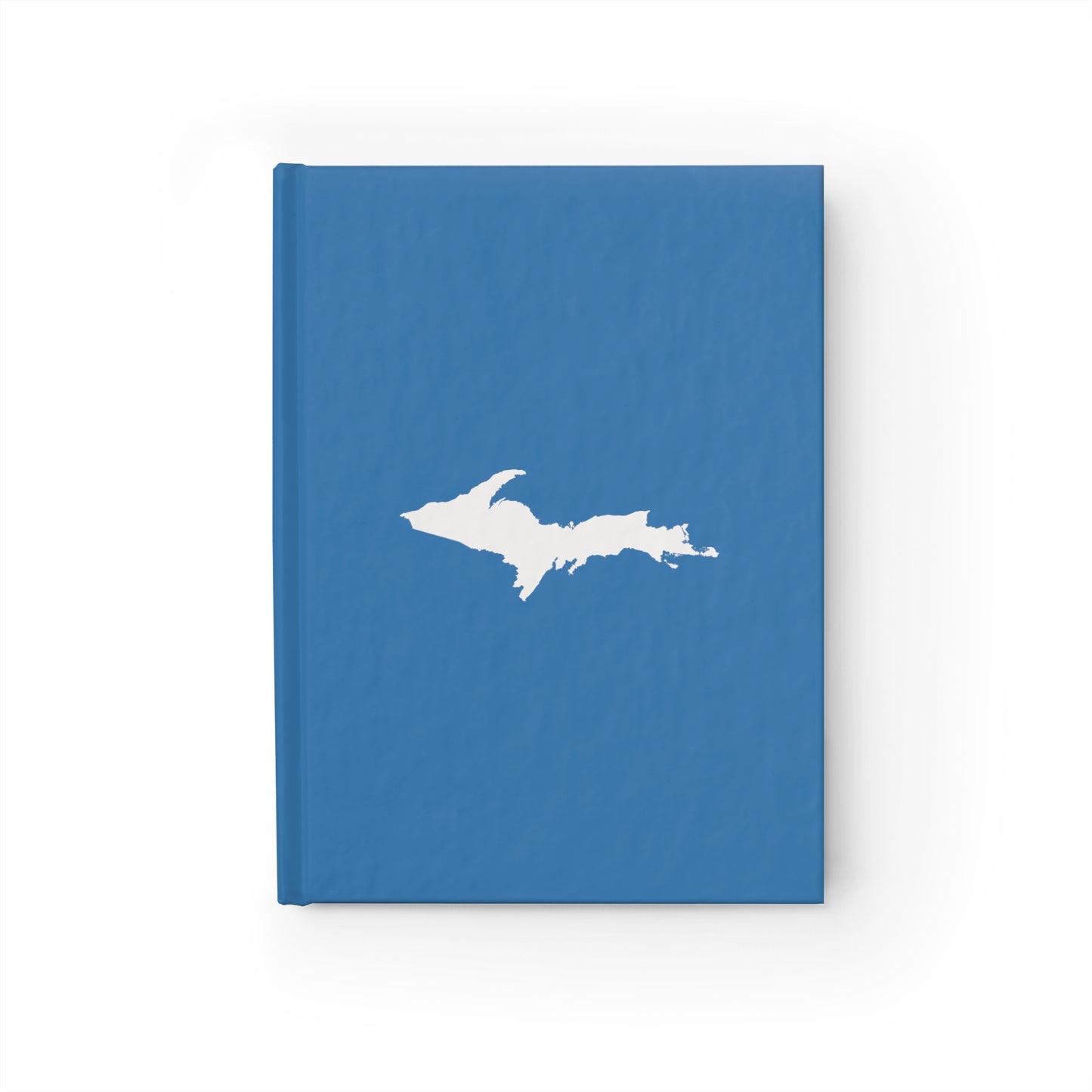 Michigan Upper Peninsula Blank Sketchbook (w/ UP Outline) | Lake Superior Blue