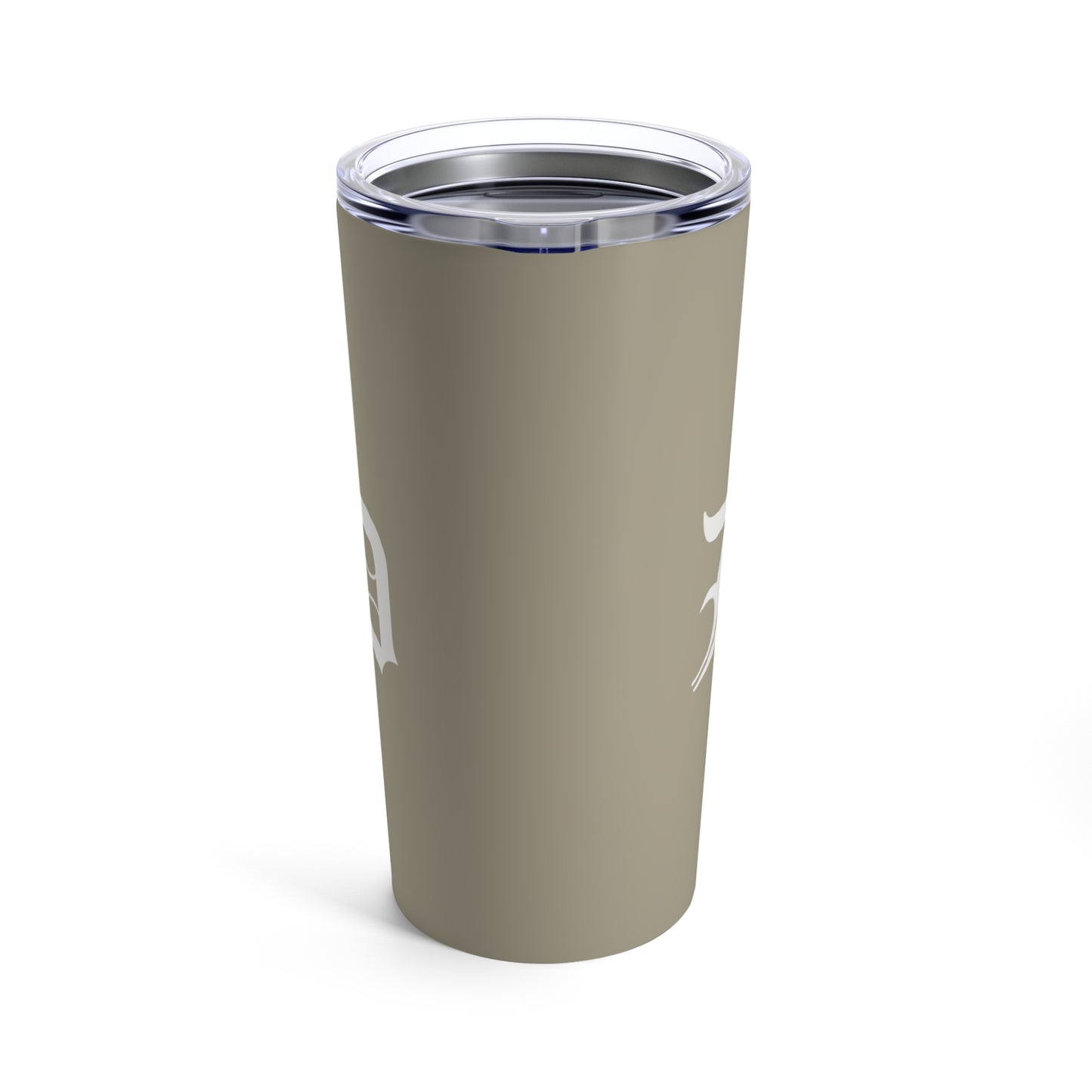 Detroit 'Old English D' Tumbler | Petoskey Stone Beige - 20oz