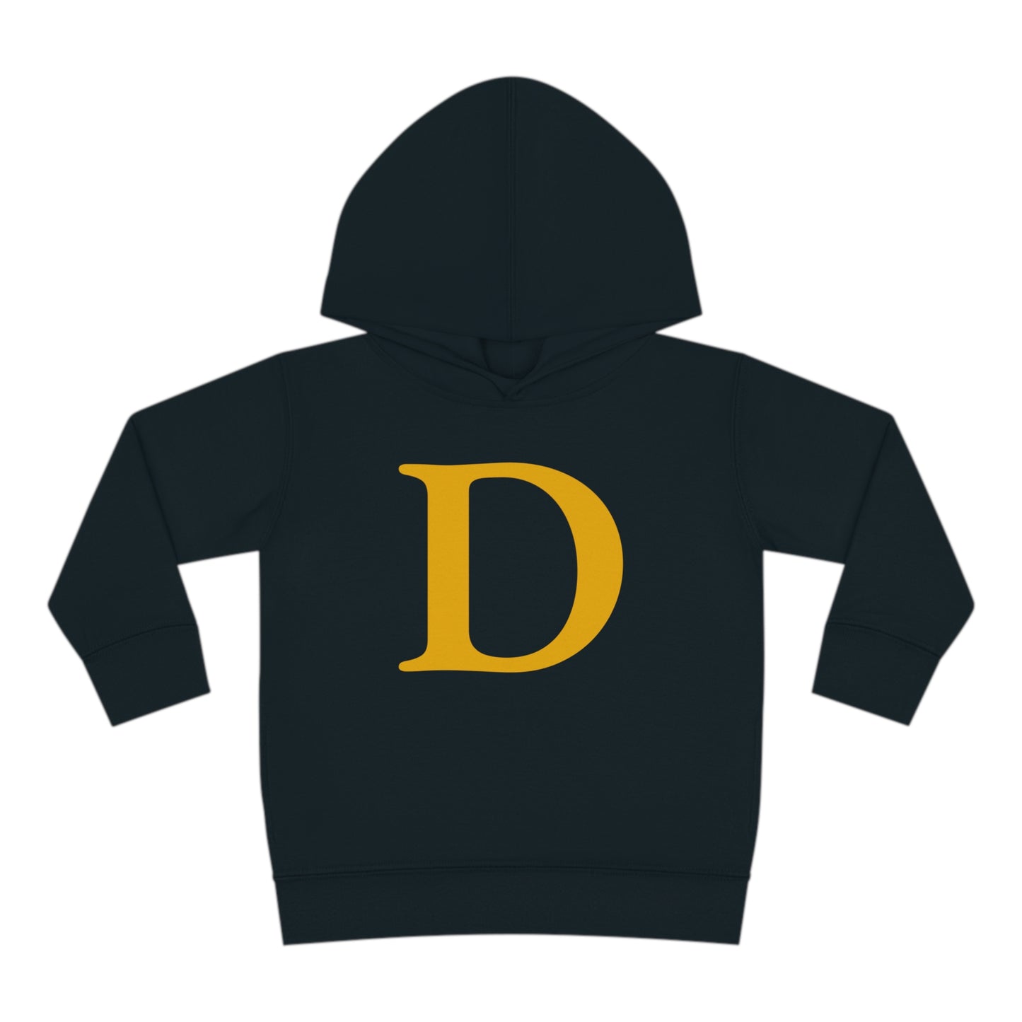 Detroit 'Old French D' Hoodie (Gold Full Body Outline) | Unisex Toddler