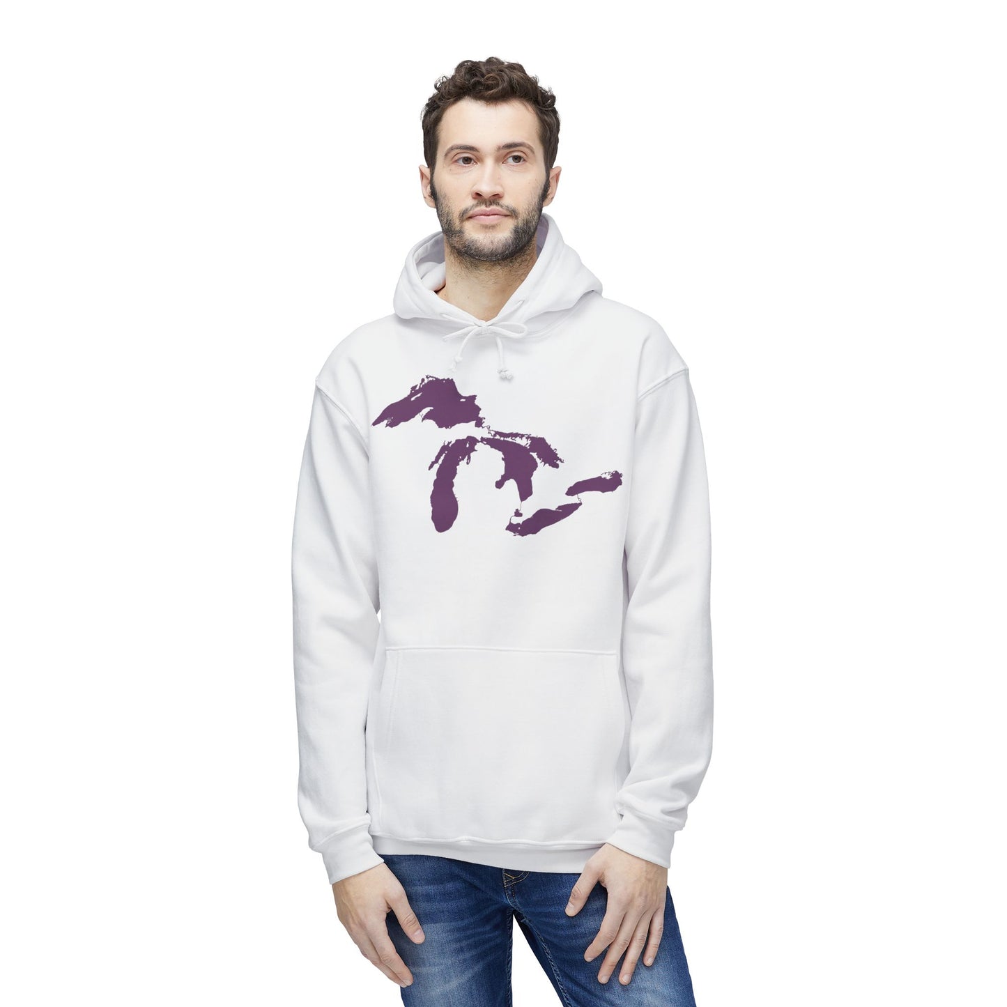 Great Lakes Ultrapremium Hoodie | Made in USA - Plum