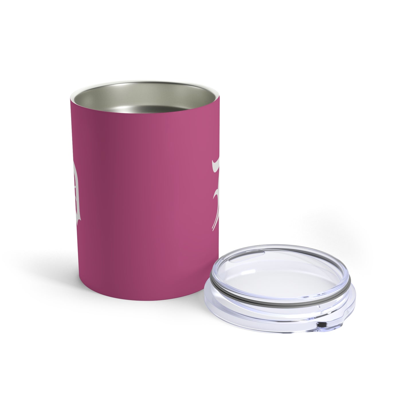 Detroit 'Old English D' Tumbler | Apple Blossom Pink - 10oz