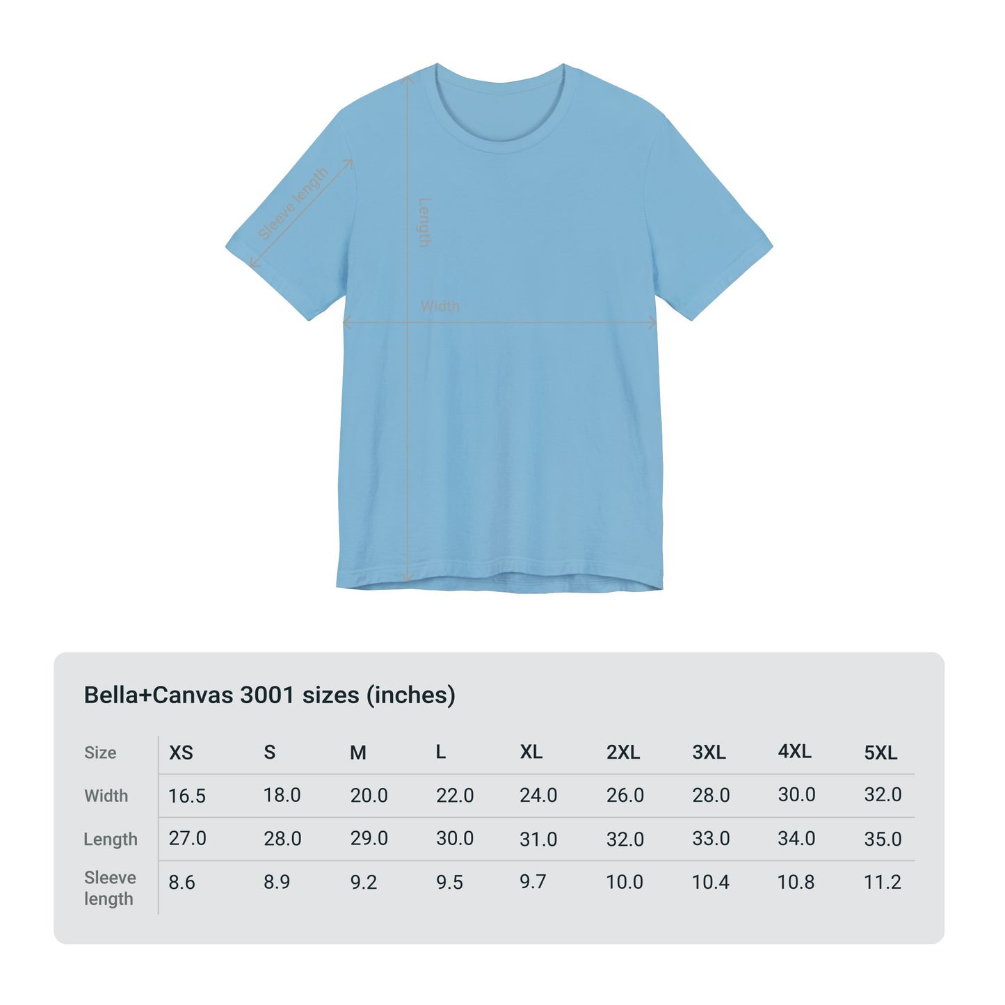 Great Lakes T-Shirt | Unisex Standard - Azure