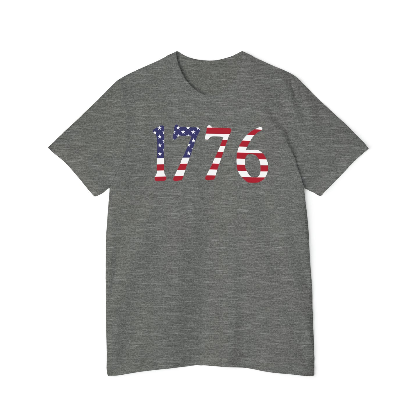 '1776' T-Shirt (Revolutionary Font Flag Edition) | Made in USA