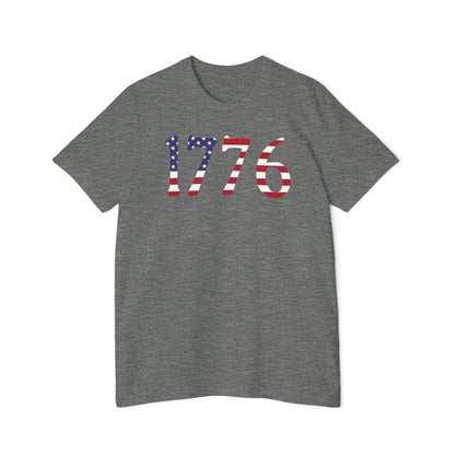 '1776' T-Shirt (Revolutionary Font Flag Edition) | Made in USA