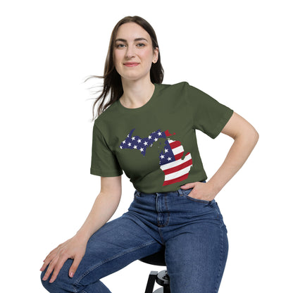 Michigan USA Flag T-Shirt | Made in USA