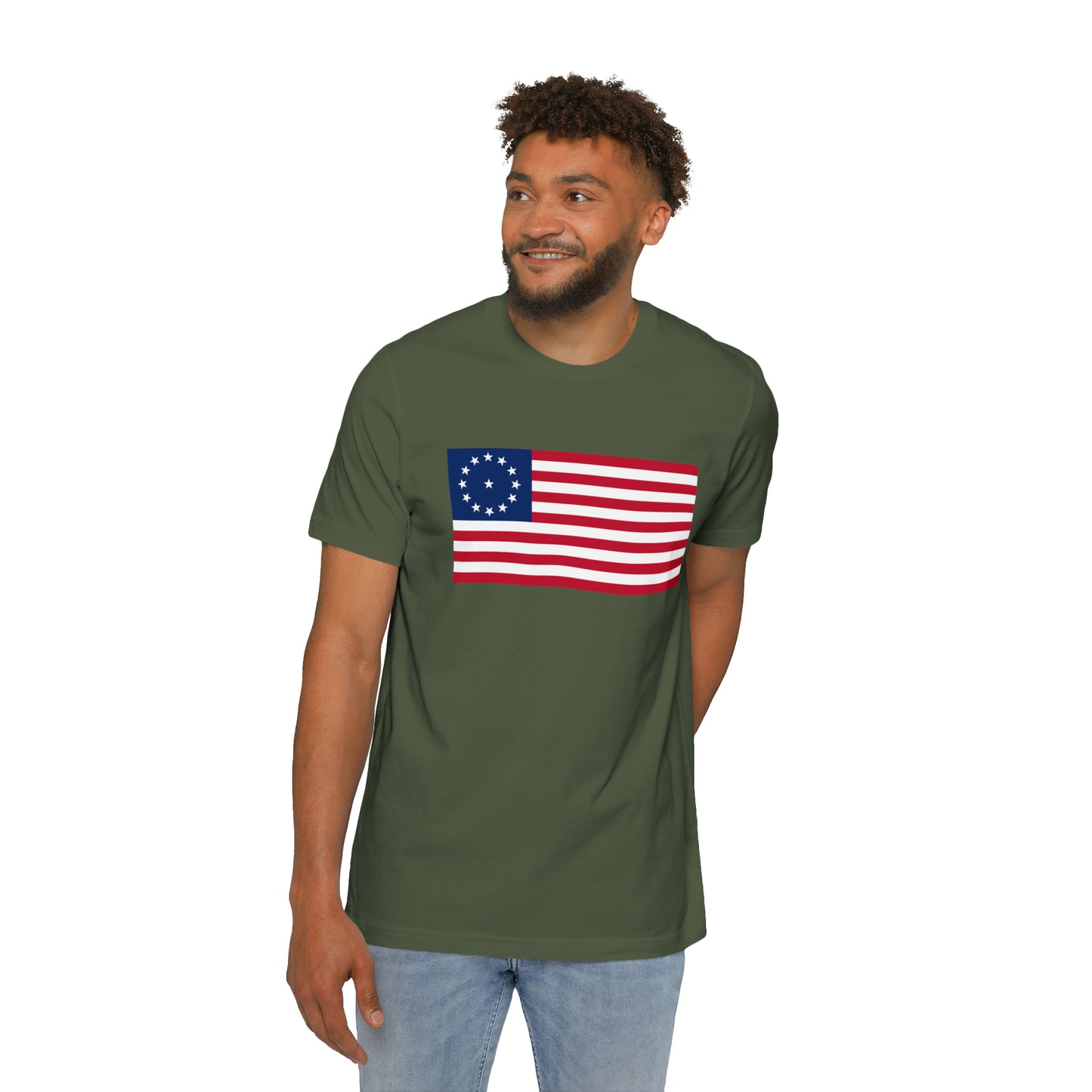 United States Cowpens Flag T-Shirt | Made in USA