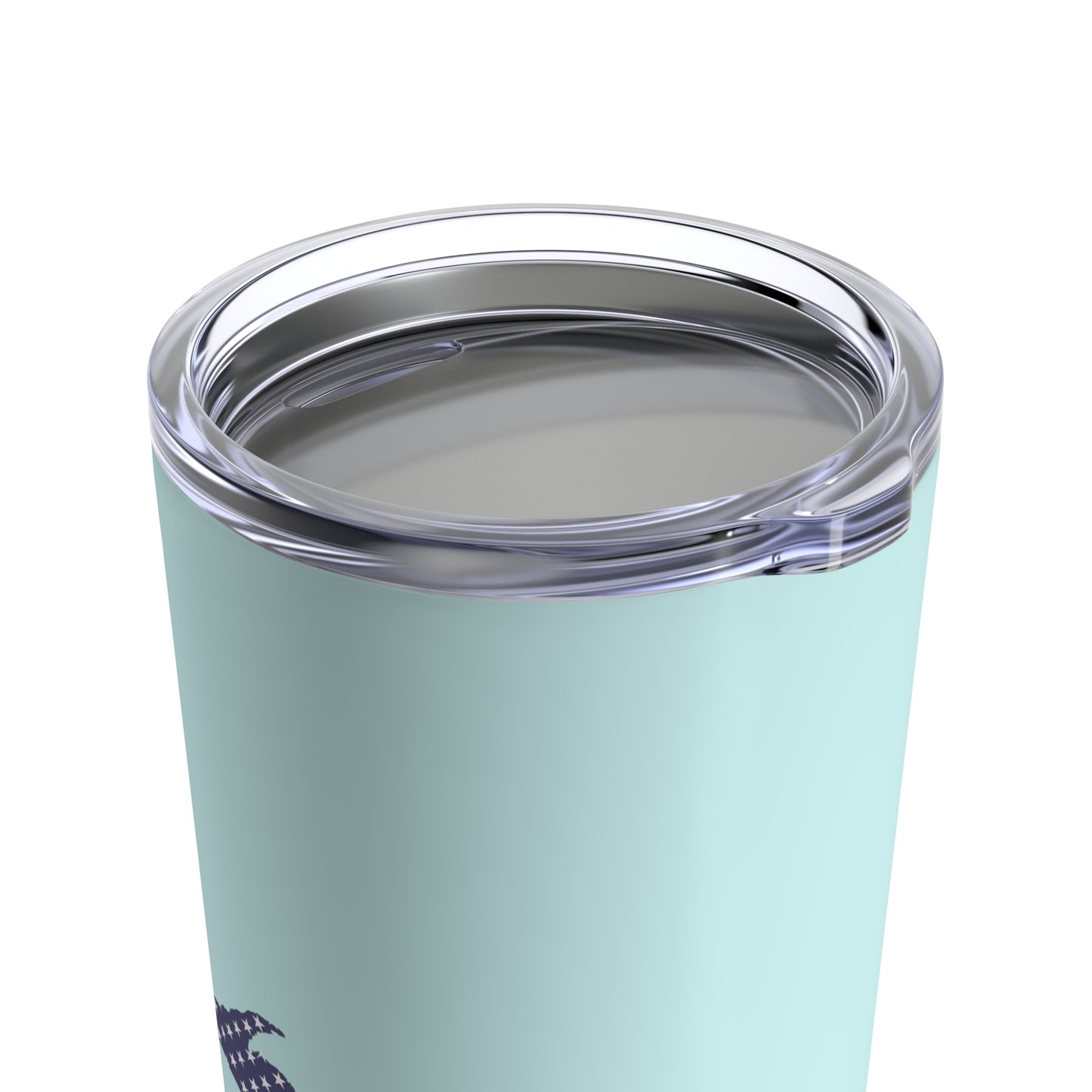 Michigan Upper Peninsula Tumbler (w/ UP USA Flag) | Cyan - 20oz