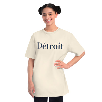 'Détroit' T-Shirt (Didot Font) | Unisex Organic