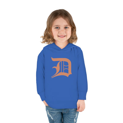 Detroit 'Old English D' Hoodie (Copper Color) | Unisex Toddler