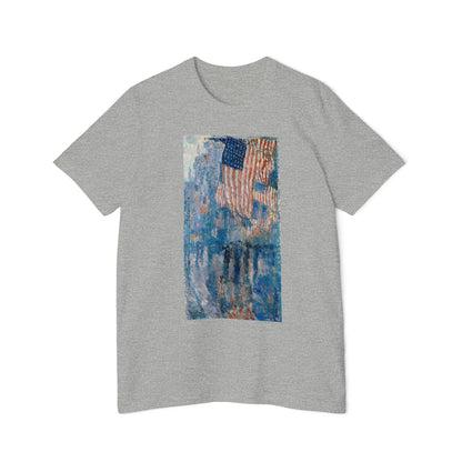 'Avenue in the Rain' Painting T-Shirt (Hassam, 1917) | Made in USA