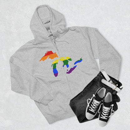 Great Lakes Hoodie (Rainbow Pride Edition) | Unisex Full Zip