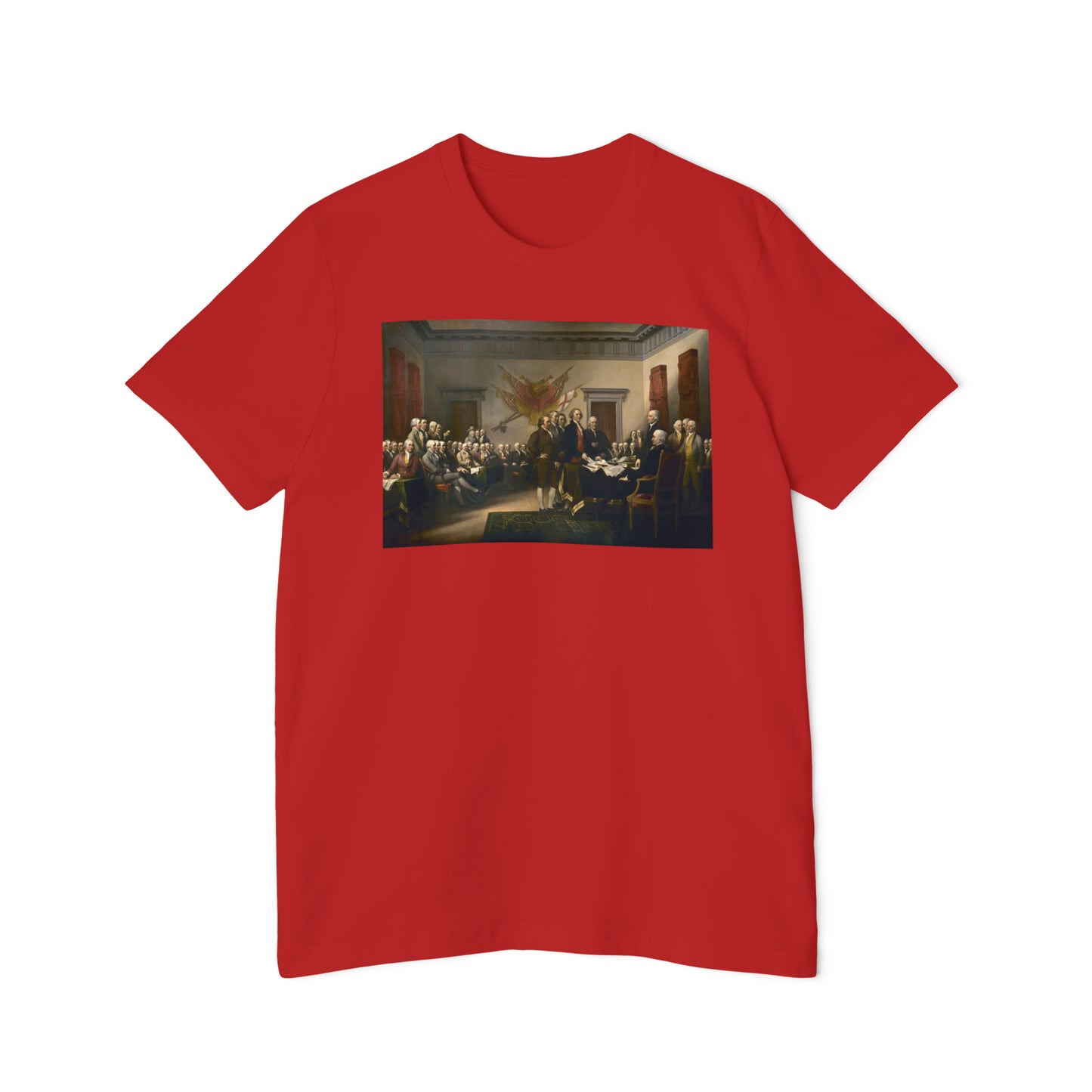 'Declaration of Independence' Painting T-Shirt (Trumbull, 1818) | Made in USA