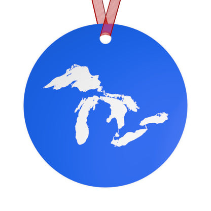 Great Lakes Christmas Ornament | Metal - Motor Town Blue