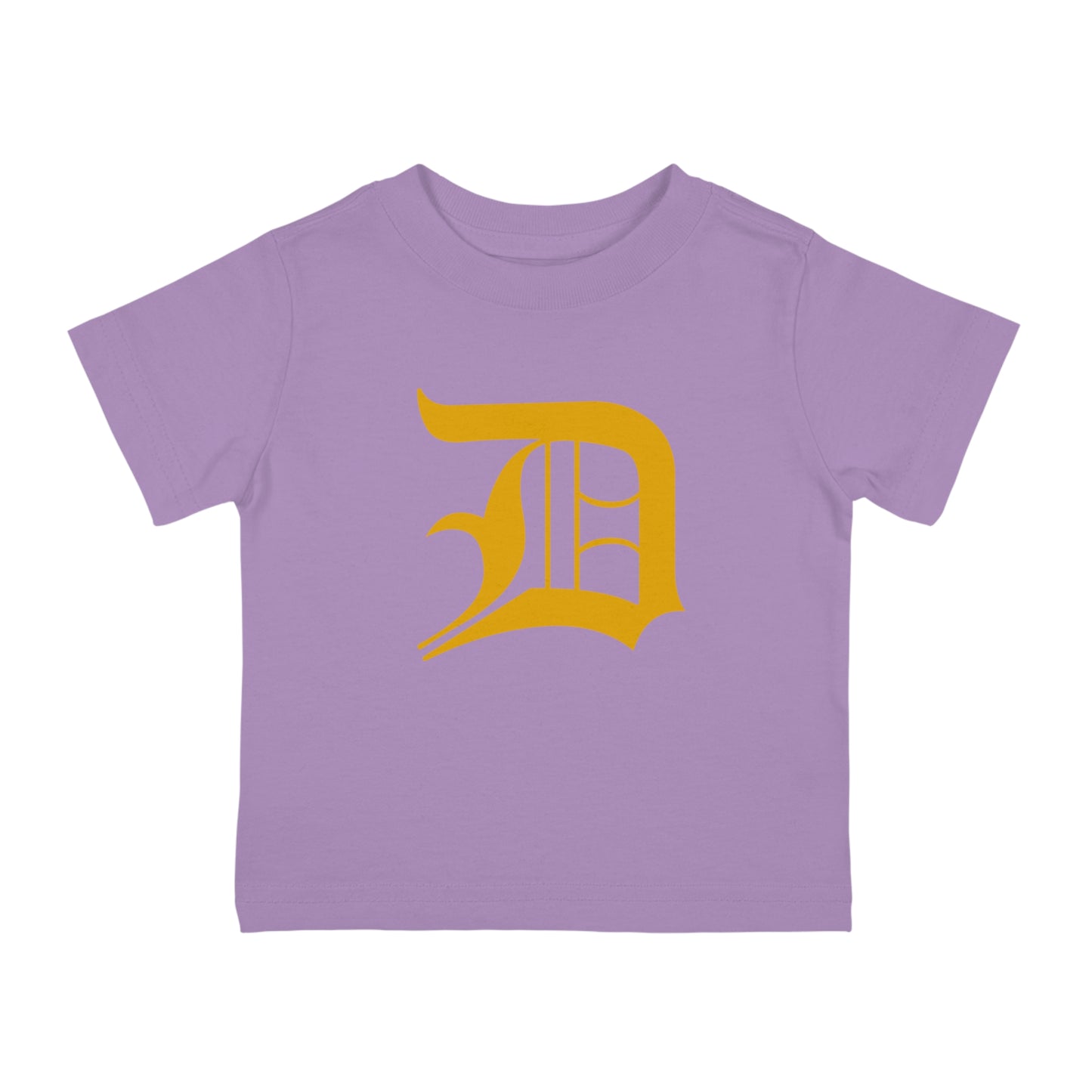 Detroit 'Old English D' Infant T-Shirt (Gold) | Short Sleeve